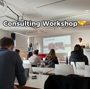 Our internal consulting initiative, KarlsBeratung, presented the daily work of a professional consultant in a workshop...